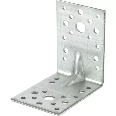 Крепежный уголок усиленный 2,5мм KUU 90x90x65 мм Россия Сибртех 464123 купить в Когалыме