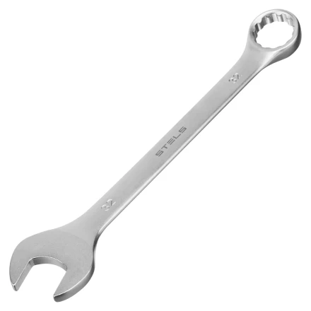 Набор ключей комбинированных Stels 15423, 6-32 мм, 22 шт, CrV, матовый хром купить в Когалыме