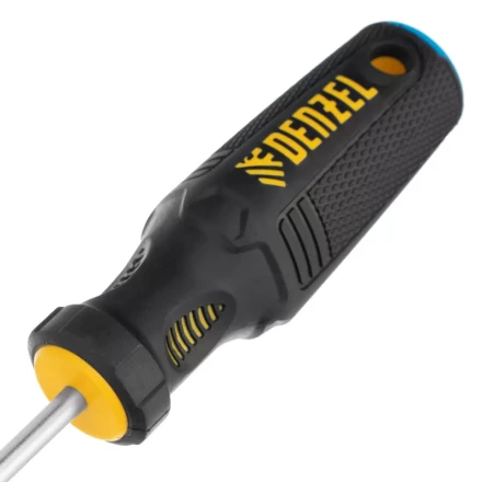 Отвертка SL5x75 мм, CrV, трехкомпонентная рукоятка Denzel 12194 купить в Когалыме