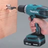 Аккумуляторная дрель-шуруповерт Makita DF457DWLE купить в Когалыме