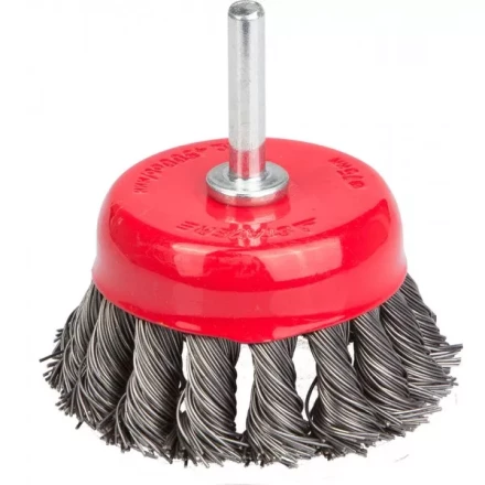 STAYER &quot;PROFESSIONAL&quot;. Щетка чашечная для дрели, жгутированная стальная проволока 0,5м, 75мм 35118-075_z01 купить в Когалыме
