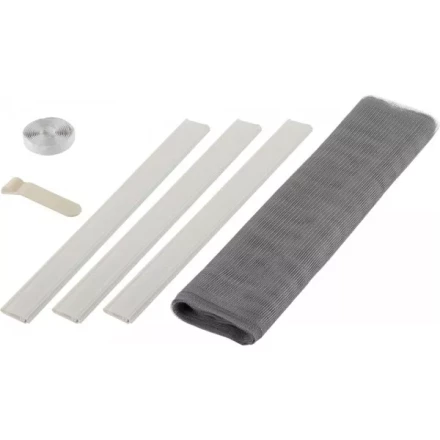 Сетка STAYER "COMFORT" противомоскитная для двери, с крепежной лентой и грузиками, ПЭТ, серая, 1,0 х 2,2 м 12501-10-22 купить в Когалыме