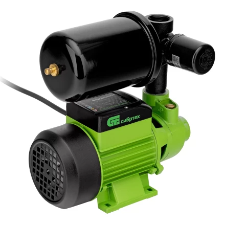 Насосная станция Сибртех НС400-Ч, 400 Вт, напор 32 м, 2100 л/ч, ресивер 2 л 97246 купить в Когалыме