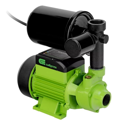 Насосная станция Сибртех НС400-Ч, 400 Вт, напор 32 м, 2100 л/ч, ресивер 2 л 97246 купить в Когалыме