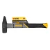 Молоток слесарный, 600 г Denzel, кованый, фибергласовая рукоятка c TPR покрытием, 10486 купить в Когалыме
