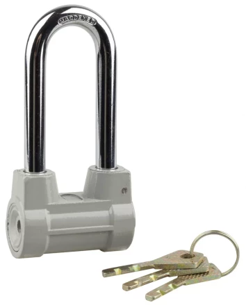 Замок навесной STAYER &quot;MASTER&quot; облегченный, дисковый механизм секрета, удлиненная дужка, 60мм 37149-60-1 купить в Когалыме
