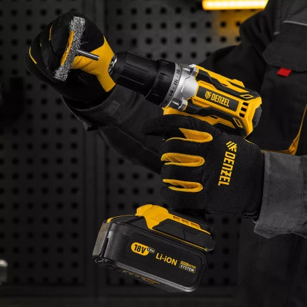 Щетка для дрели, 75 мм, Плоская, со шпилькой, нержавеющая витая проволока Denzel 744603 купить в Когалыме