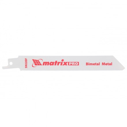 Полотна по металлу для сабельной пилы S922EF 125/1,4мм Bimetal 2 штуки PRO Matrix 782009 купить в Когалыме