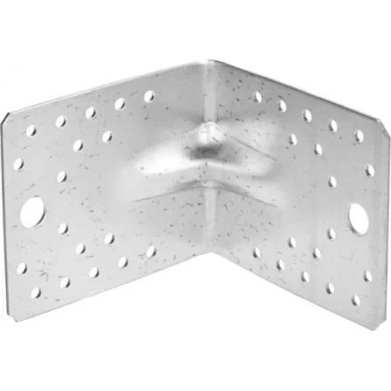 Крепежный угол ЗУБР "МАСТЕР" усиленный, 90х105х105мм, 20шт 310115-90-105 купить в Когалыме