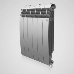 Радиатор Royal Thermo BiLiner 500 new/Silver Satin - 6 секций