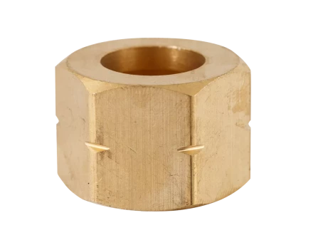 Гайка 27 СП 21,8 левая для БПО латунь Сварог купить в Когалыме