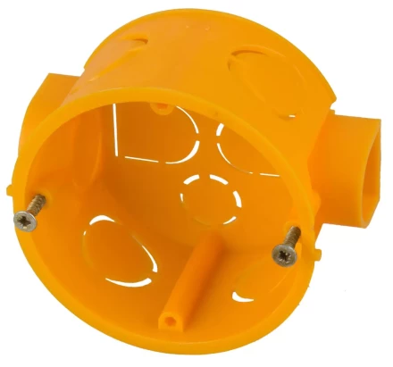 Коробка установочная СВЕТОЗАР для подштукатурного монтажа, макс напряж 400В, межцентр. Расстояние 71мм, 68х40мм, круглая SV-54903 купить в Когалыме