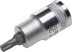 Торцовая бита-головка KRAFTOOL &quot;INDUSTRIE QUALITAT&quot;, материал S2, TORX, сатинированная, 1/2&quot;, Т30 27905-30_z01 купить в Когалыме