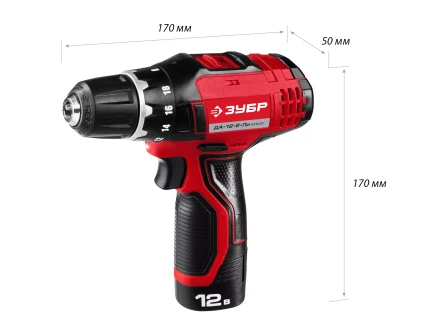 Дрель-шуруповерт 2 АКБ ДА-12-2-Ли КНМ3 серия МАСТЕР купить в Когалыме