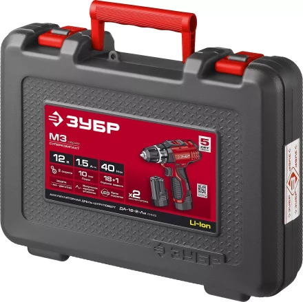 Дрель-шуруповерт 2 АКБ ДА-12-2-Ли КНМ3 серия МАСТЕР купить в Когалыме