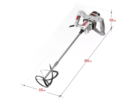 Миксер строительный 2 скорости МР-1050-1 серия МАСТЕР купить в Когалыме