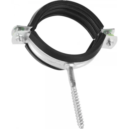 ЗУБР. Хомут трубный оцинкованный, с шурупом, 2", 1шт 37854-58-63-1 купить в Когалыме