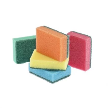 Губки для посуды Optima 96х64х27 мм 5шт ТМ Elfe 92351 купить в Когалыме