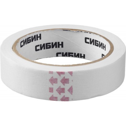 CИБИН. Малярная лента, креповая, 25мм х 25м 12111-25_z01 купить в Когалыме