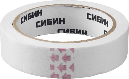 CИБИН. Малярная лента, креповая, 25мм х 25м 12111-25_z01 купить в Когалыме