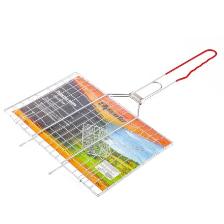 Решетка-гриль 220х340 мм хромированная PVC рукоятка Sparta 69636 купить в Когалыме