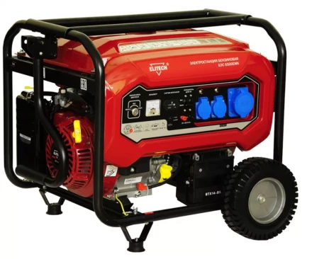 Бензогенератор Elitech БЭС 6500 ЕМК купить в Когалыме