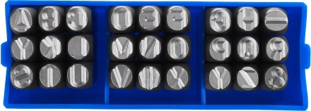 Клейма ЗУБР буквенные латинские, шрифт 8мм 21505-08_z01 купить в Когалыме