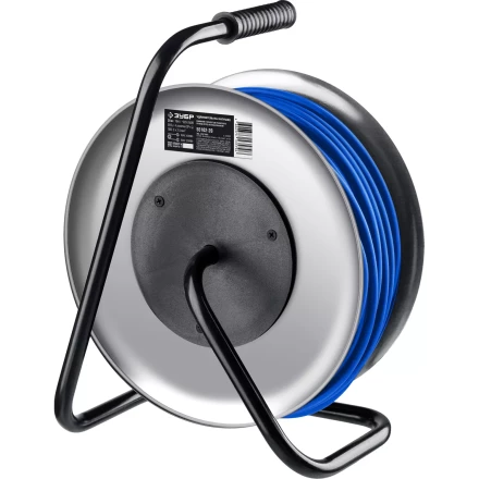 ЗУБР ПВС-325, ПВС, 3 x 2.5 мм2, 20 м, 4000 Вт, IP44, силовой удлинитель на стальной катушке, Профессионал (55102-20) купить в Когалыме