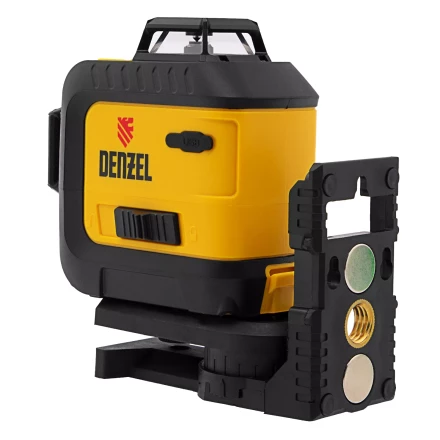 Лазерный уровень мультипризм. LXI 360-3 Green, 30 м, 520 нм, акк. Li 2800 mAh, резьба 1/4"// Denzel 35079 купить в Когалыме