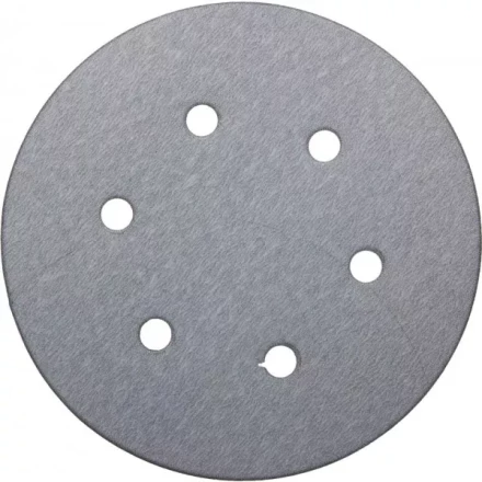 Круг шлифовальный URAGAN "Универсальный с покрытием стеарата цинка" на липучке, 6 отверстий, P180, 150мм, 5шт 907-43113-180-05 купить в Когалыме