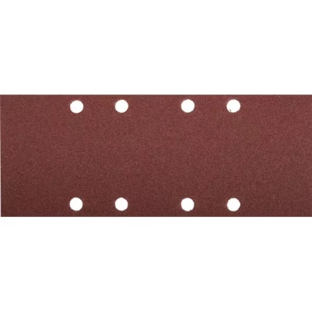 Лист шлифовальный ЗУБР "МАСТЕР", 8 отверстий, для ПШМ на зажимах, Р100, 93х230мм, 5шт 35591-100 купить в Когалыме