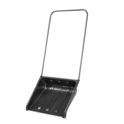 Движок для уборки снега пластиковый Сибртех, 570 х 470 х 1300 мм, стальная рукоятка, Россия, 615925