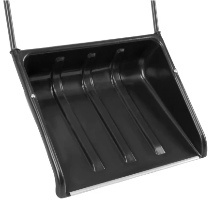 Движок для уборки снега пластиковый Сибртех, 570 х 470 х 1300 мм, стальная рукоятка, Россия, 615925 купить в Когалыме