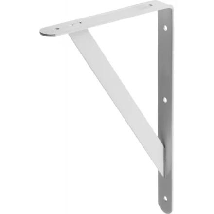 Уголок-кронштейн STAYER "MASTER", усиленный, 300х200х30х4мм, белый 37422-1 купить в Когалыме