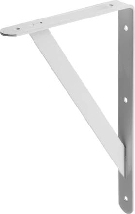 Уголок-кронштейн STAYER "MASTER", усиленный, 300х200х30х4мм, белый 37422-1 купить в Когалыме
