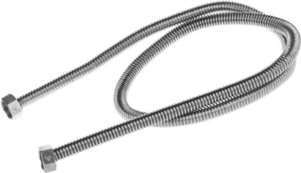 Подводка ЗУБР &quot;ЭКСПЕРТ&quot; сильфонная из нержавеющей стали, для воды, г/г (гайка-гайка), 1/2&quot;, 1,2м 51011-G/G-120 купить в Когалыме
