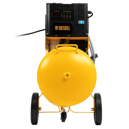 Компрессор безмасляный, малошумный Denzel DLS 3300/100, 3300 Вт,3x1100, 100 л, 570 л/мин ,блок управления купить в Когалыме