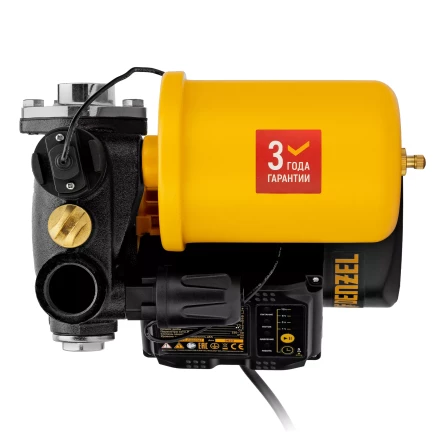 Насосная станция Denzel PS500C, 500 Вт, напор 35 м, 2200 л/ч, ресивер 2 л, блок управления 97249 купить в Когалыме