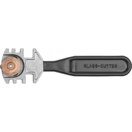 Стеклорез ЗУБР "ЭКСПЕРТ" роликовый, 3 режущих элемента, с пластмассовой ручкой 3360_z01 купить в Когалыме