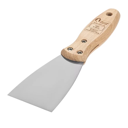 Шпательная лопатка из нержавеющей стали, 60 мм, буковая рукоятка, EFP Matrix 85613 купить в Когалыме