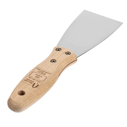 Шпательная лопатка из нержавеющей стали, 60 мм, буковая рукоятка, EFP Matrix 85613 купить в Когалыме