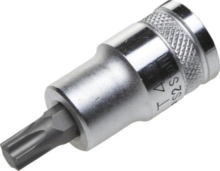 Торцовая бита-головка KRAFTOOL &quot;INDUSTRIE QUALITAT&quot;, материал S2, TORX, сатинированная, 1/2&quot;, Т45 27905-45_z01 купить в Когалыме