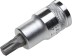 Торцовая бита-головка KRAFTOOL &quot;INDUSTRIE QUALITAT&quot;, материал S2, TORX, сатинированная, 1/2&quot;, Т45 27905-45_z01 купить в Когалыме