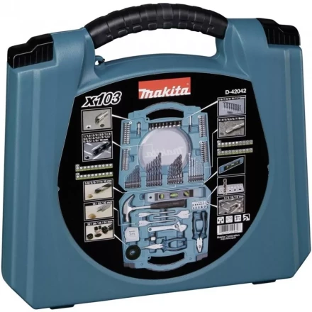 Универсальный набор Makita D-42042, 103 шт, в кейсе купить в Когалыме