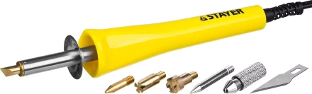 Прибор STAYER "MASTER" для выжигания, пайки, резки с набором насадок, 6шт 45221 купить в Когалыме