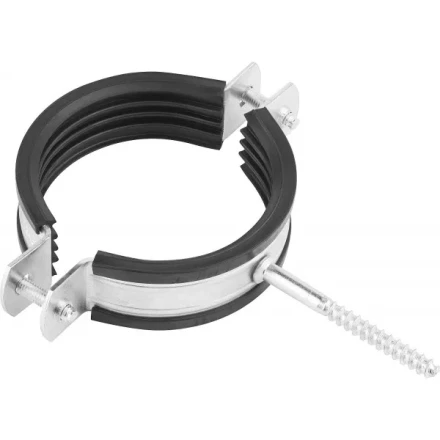 ЗУБР. Хомут трубный оцинкованный, с шурупом, 3&quot;, 1шт 37854-83-95-1 купить в Когалыме