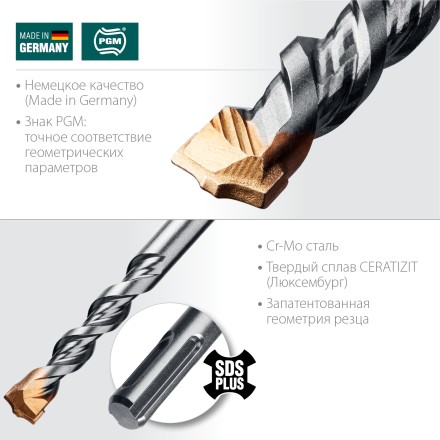 Бур SDS-Plus 29320-160-16 купить в Когалыме