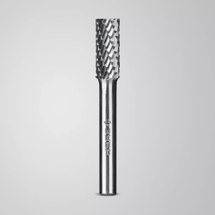 Зубр Твердосплавная борфреза B - цилиндр с торцевыми зубьями, 8 х 20 мм (28801-8-20) купить в Когалыме