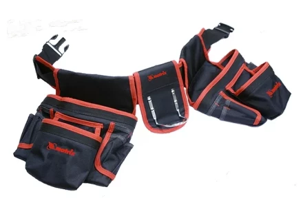 Сумка - пояс двойная 20 карманов держатель для молотка MATRIX 90240 купить в Когалыме