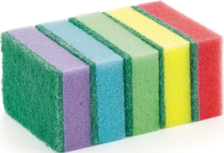 Губки для посуды Optima, 96*64*27 мм, 10шт ТМ Elfe 92352 купить в Когалыме